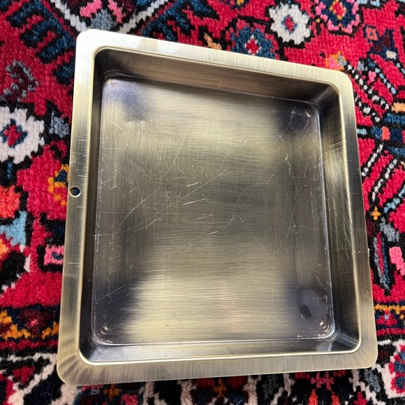 Vintage Bombay Company 1992 Antique-Style Mahogany Brass Umbrella Stand - Picture 11 of 12